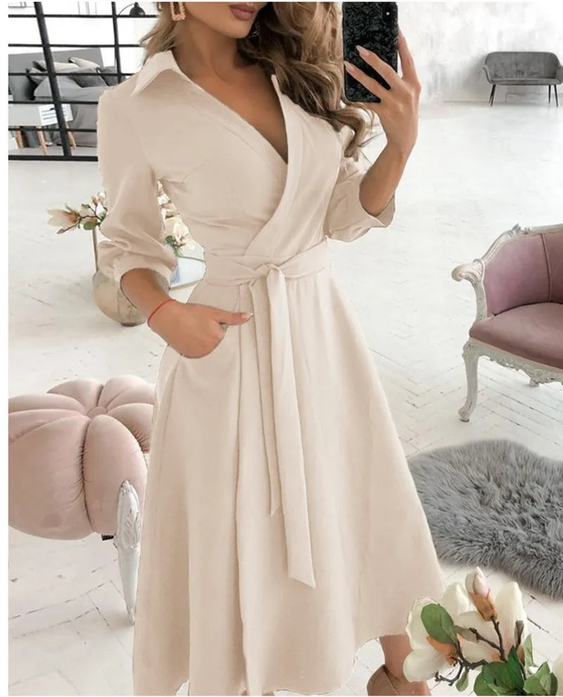 Prisca - Kleid - Elegant - Vielseitigs Design - Alltagstauglich für Damen 3