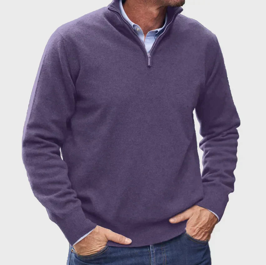 Pullover für Männer mit Reißverschluss 1