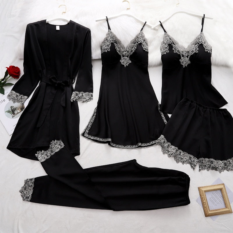 Pyjama-Set aus weicher Seide - Kimmy 0