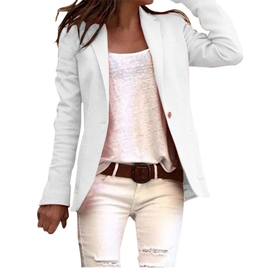 Renata Reversknopf, schlank, langärmelig, Blazer 0