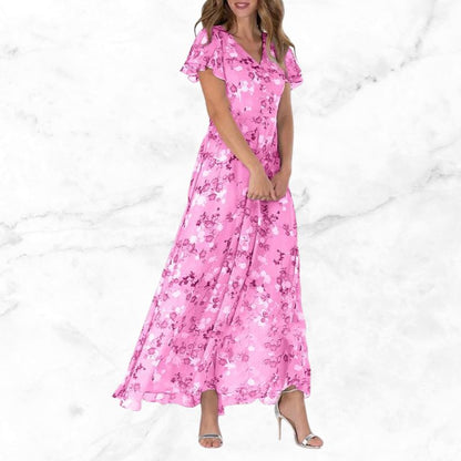 Ria - Geblümtes Vintage-Kleid 4
