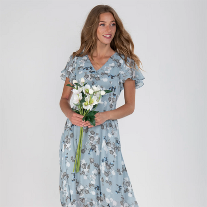 Ria - Geblümtes Vintage-Kleid 7