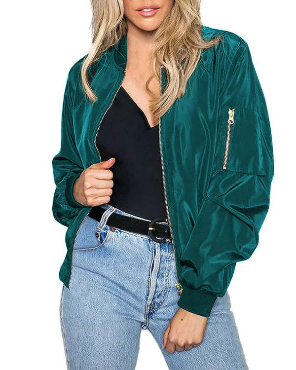 Robin - stilvolle klassische bomberjacke mit taschen - perfekt für jede gelegenheit 2