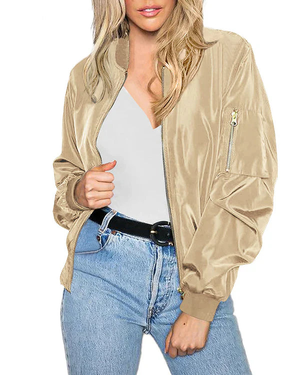 Robin - stilvolle klassische bomberjacke mit taschen - perfekt für jede gelegenheit 4