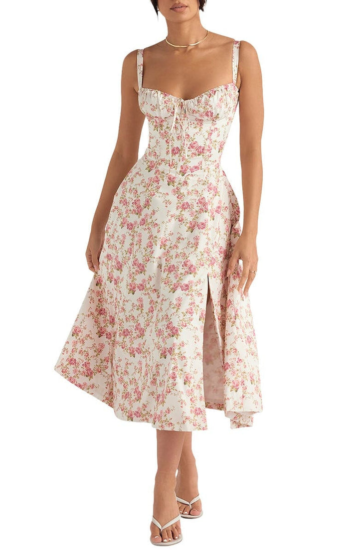 Rosie | Floral Bustier Korsettkleider für Frauen 1