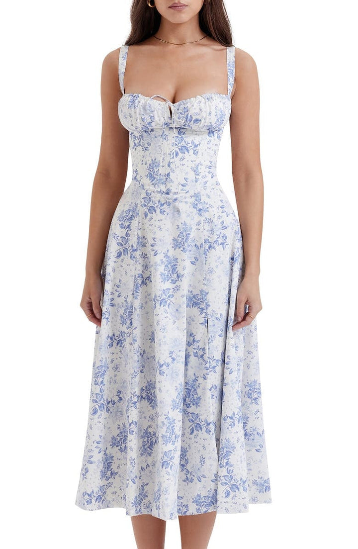 Rosie | Floral Bustier Korsettkleider für Frauen 5