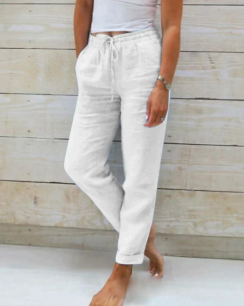 STACY | Stylische Leinen Hose für Frauen 3