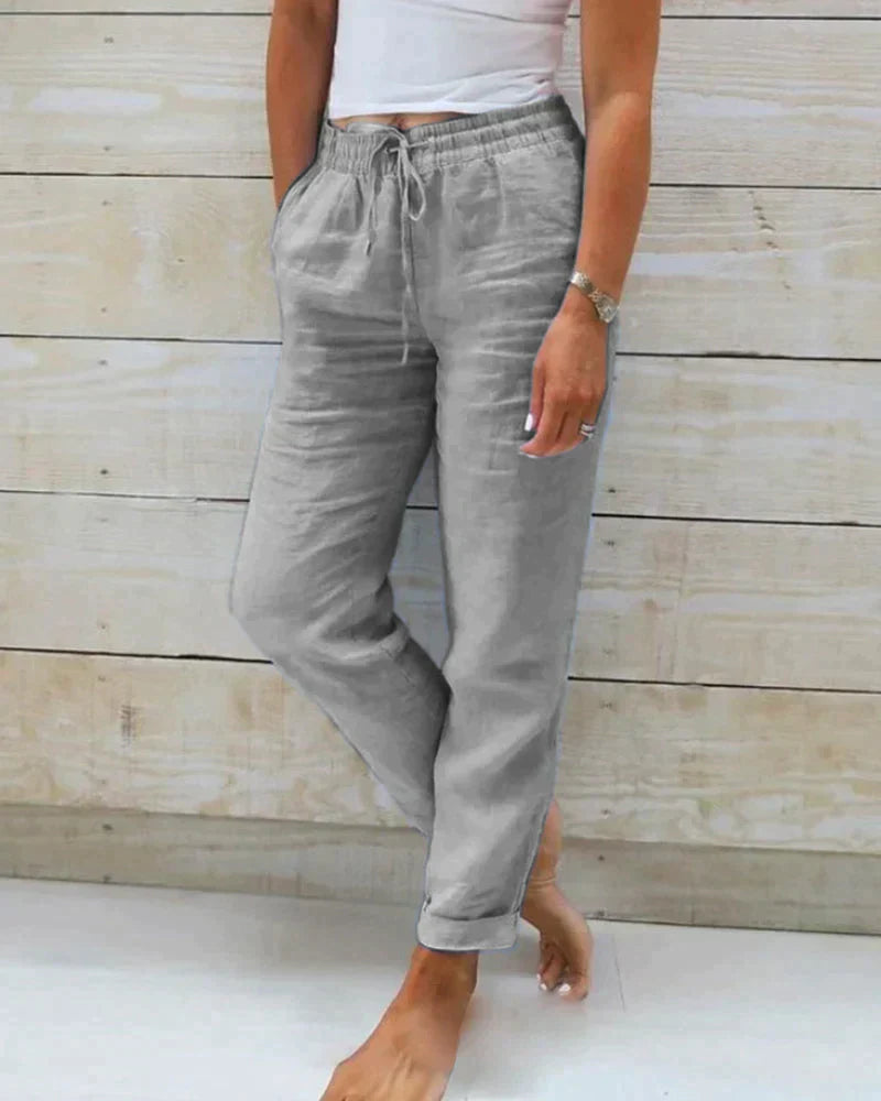 STACY | Stylische Leinen Hose für Frauen 4