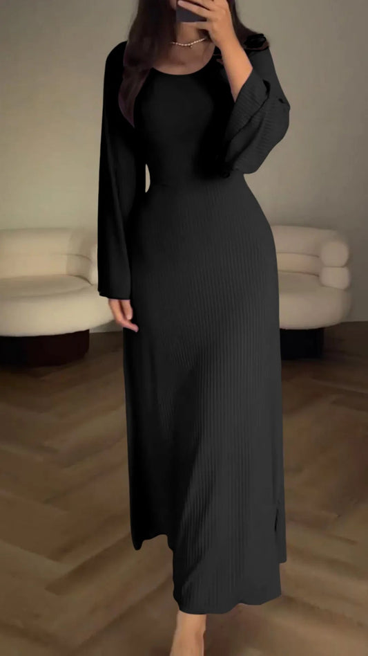 Salma - Elegantes Bodycon Maxikleid 1