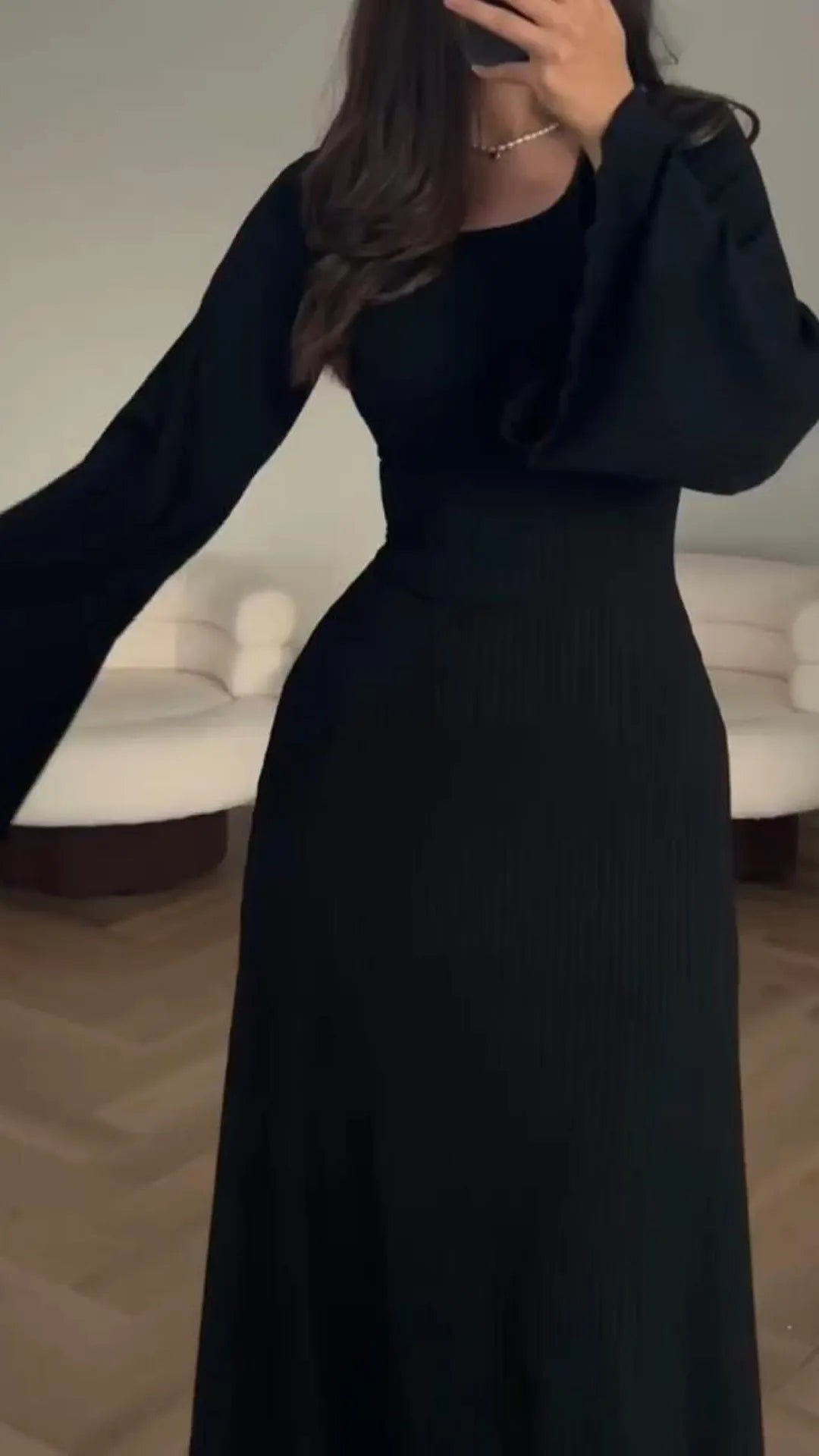 Salma - Elegantes Bodycon Maxikleid 2