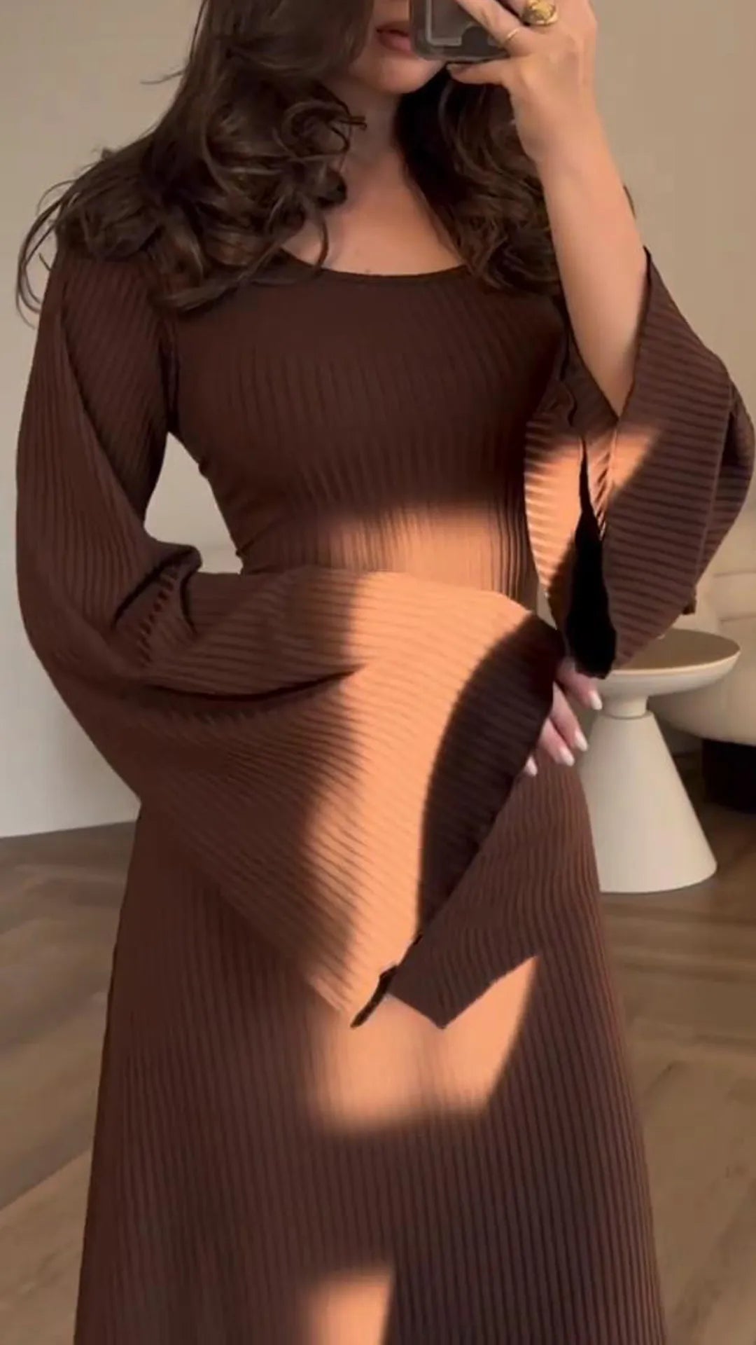 Salma - Elegantes Bodycon Maxikleid 4