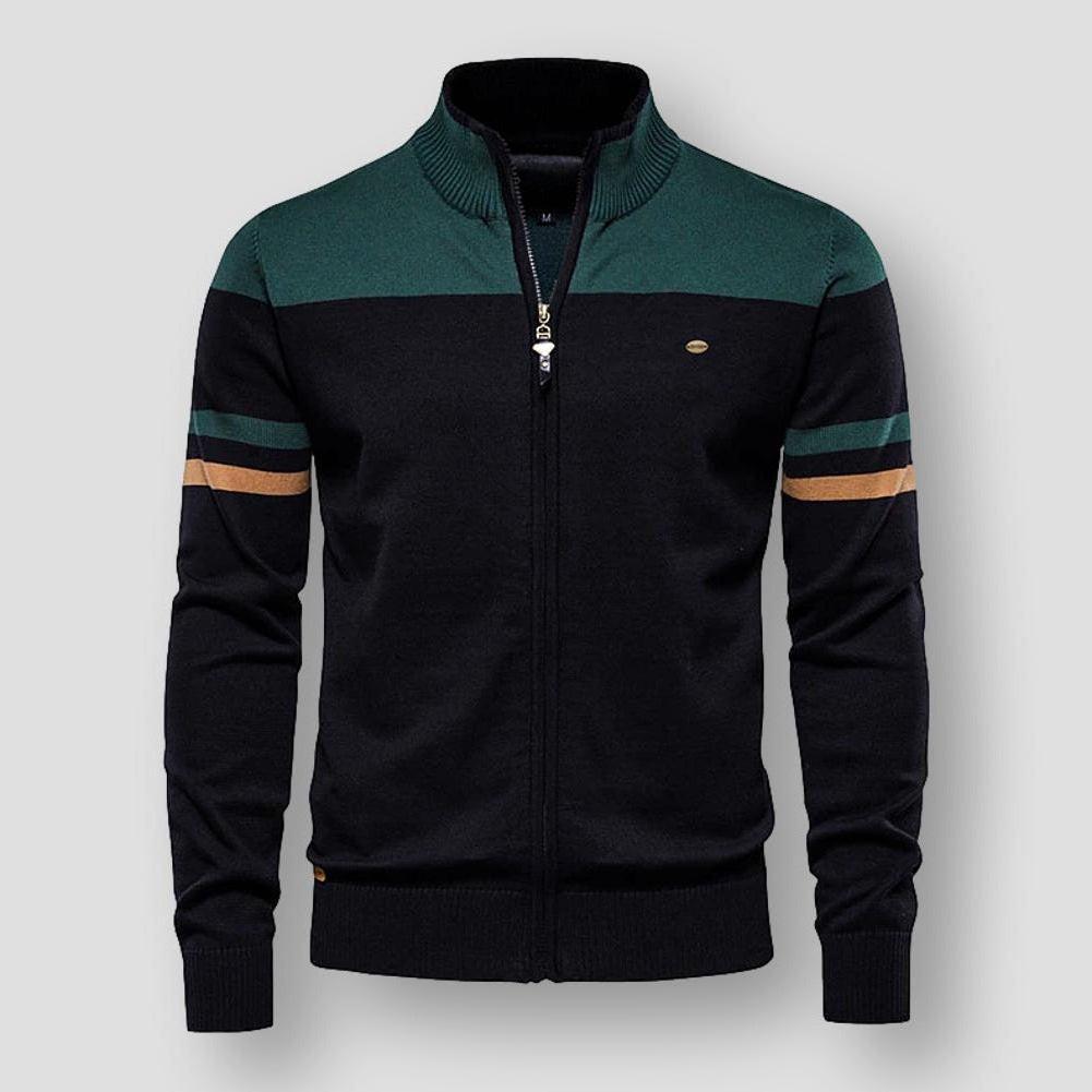 Santo - Herren Strickjacke mit Reißverschluss 3