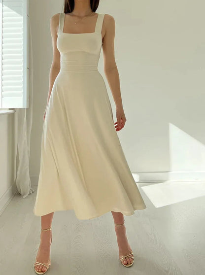 Seline - Neue dicke Riemen Slim Fit Mini Kleid für Sommer 2024 0