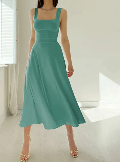 Seline - Neue dicke Riemen Slim Fit Mini Kleid für Sommer 2024 11