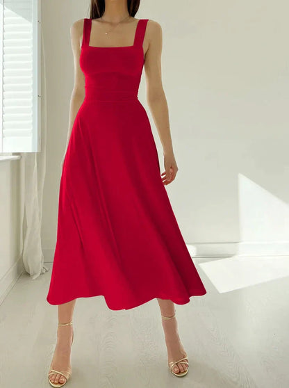 Seline - Neue dicke Riemen Slim Fit Mini Kleid für Sommer 2024 2
