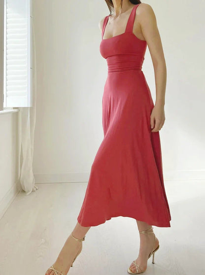 Seline - Neue dicke Riemen Slim Fit Mini Kleid für Sommer 2024 4