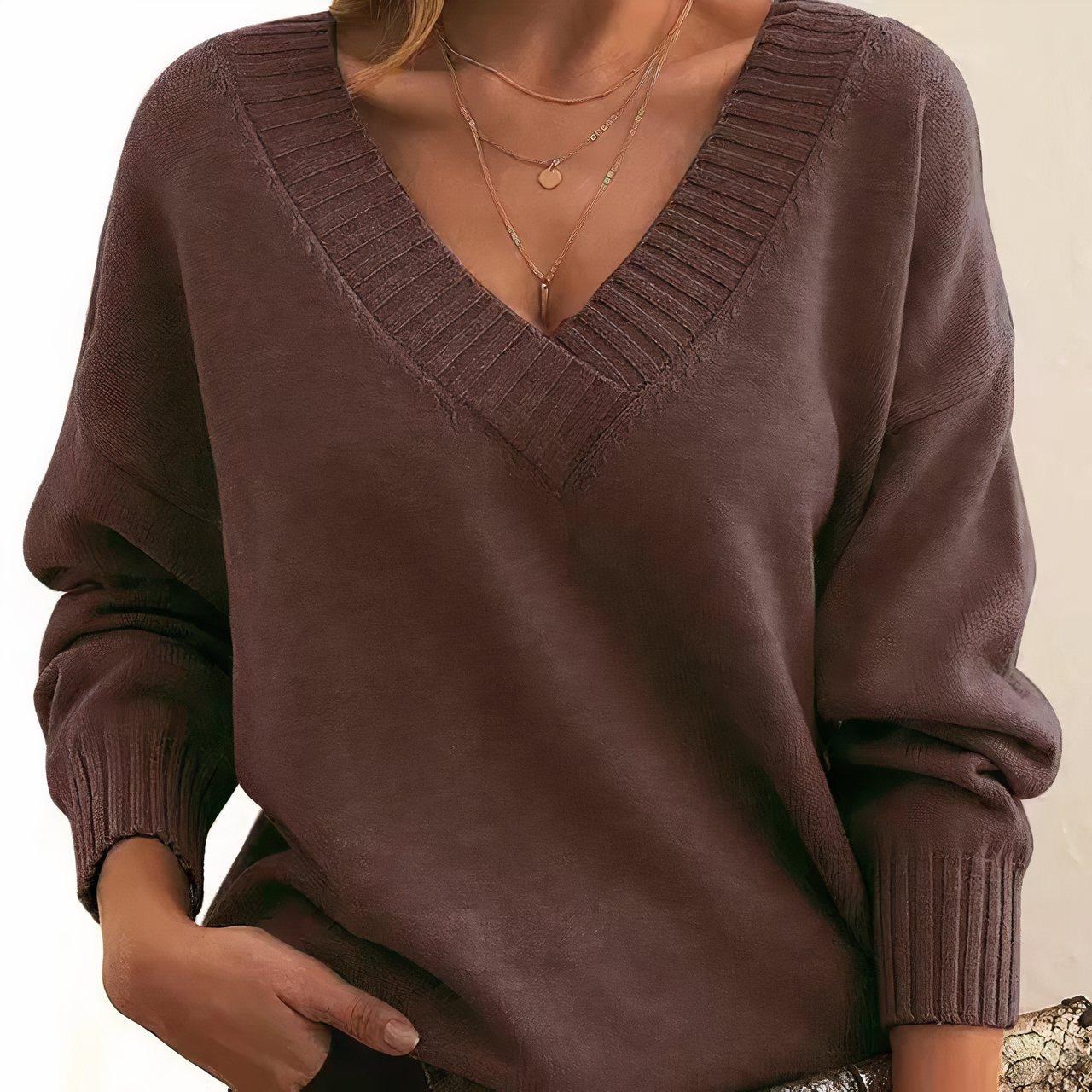 Stilvoller Kaschmir-Pullover 8