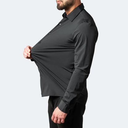 Stretch Comfort Knitterfreies Hemd 4
