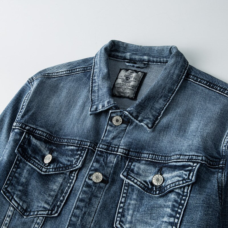 Stylische denim-jacke - mherk 2