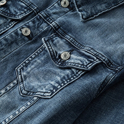 Stylische denim-jacke - mherk 3