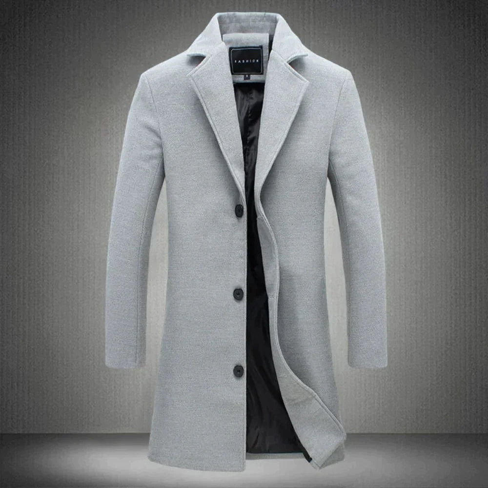 Terrence - Herren Wollmantel 3