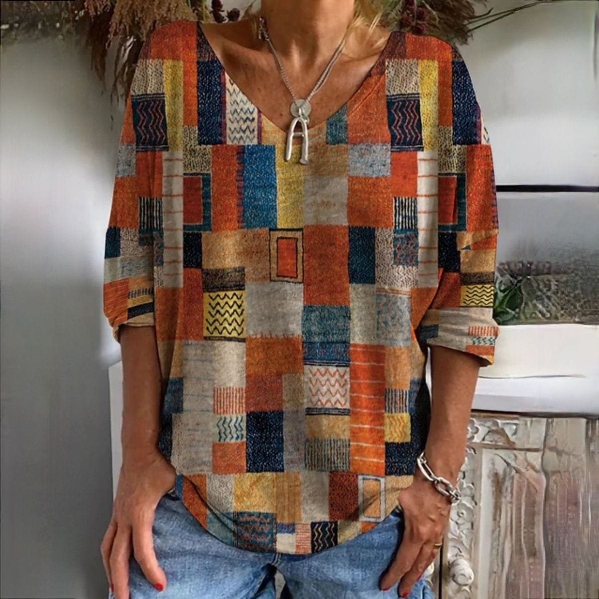 Therese - Elegantes Vintage Tee 0