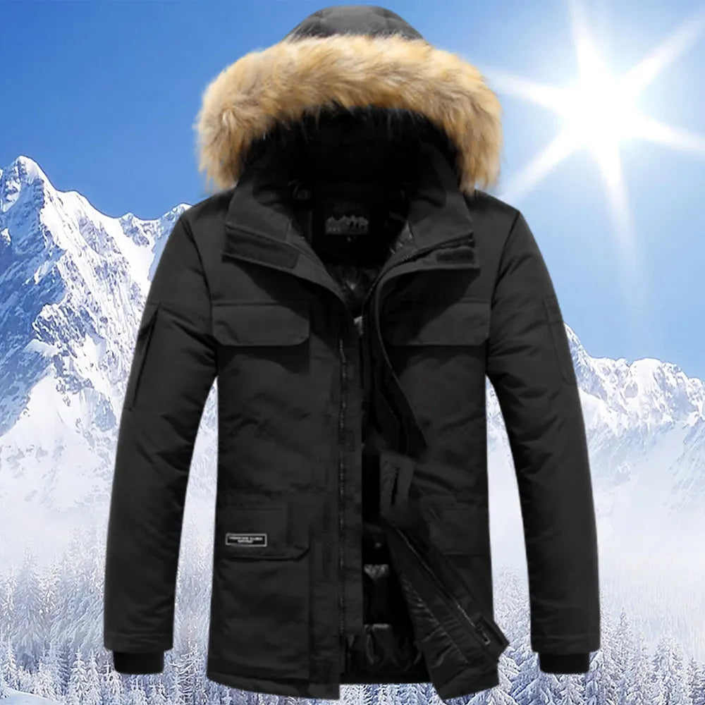 Tom - Winterjacke mit fellkapuze 2