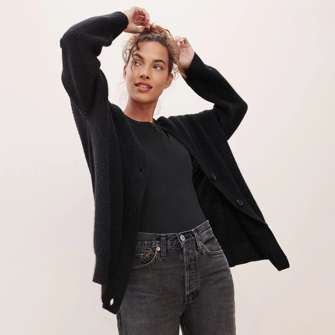 Überdimensionaler Cardigan 2