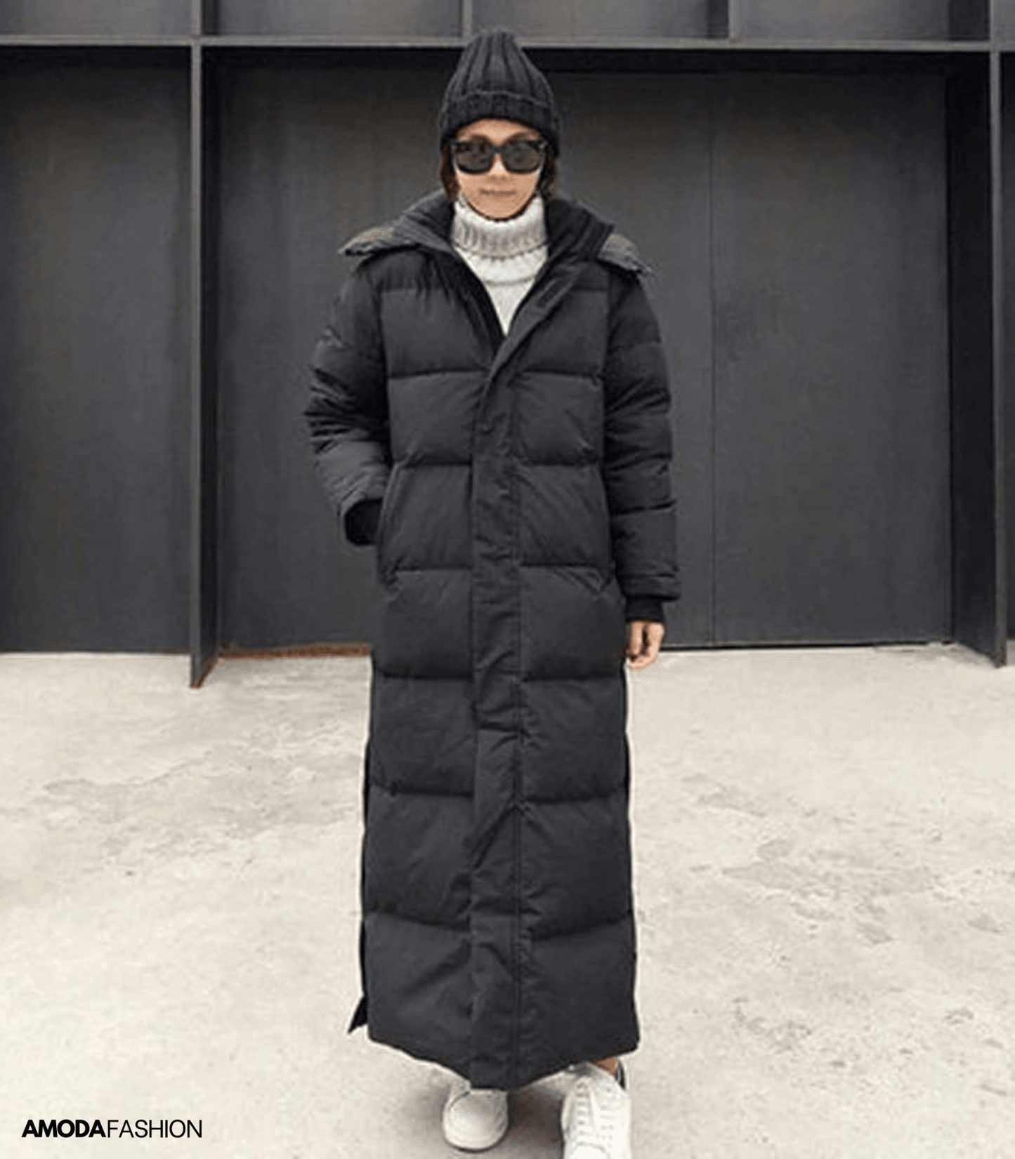Übergroßer Parka-Wintermantel für Frauen 0