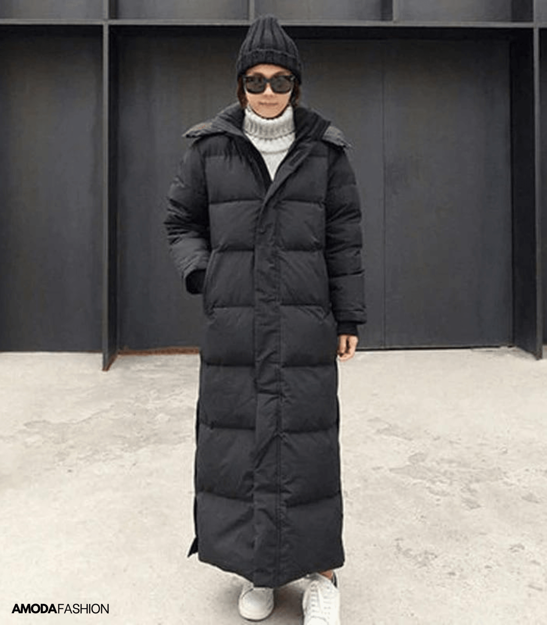 Übergroßer Parka-Wintermantel für Frauen 0