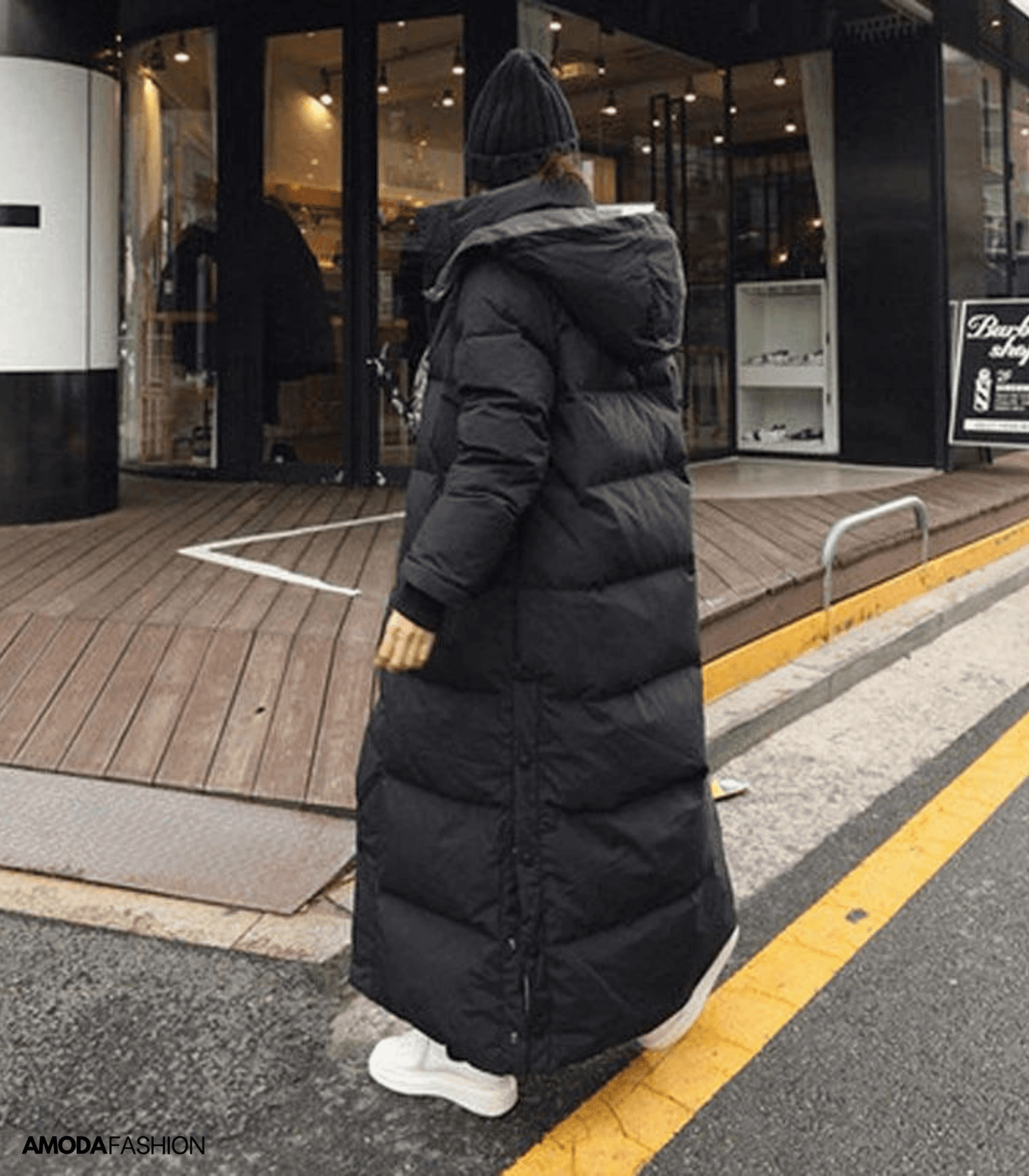 Übergroßer Parka-Wintermantel für Frauen 2