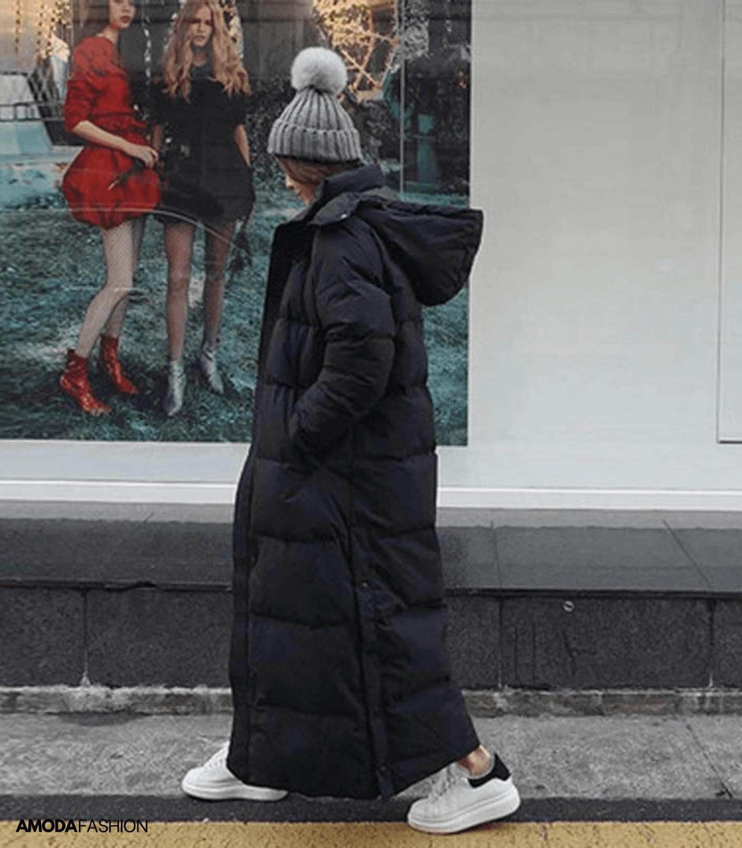 Übergroßer Parka-Wintermantel für Frauen 3