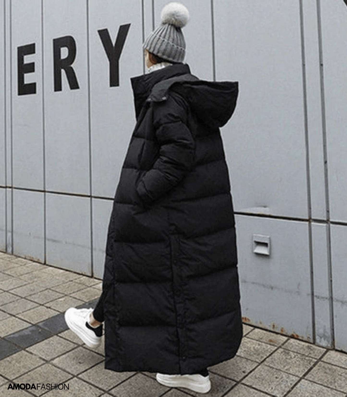 Übergroßer Parka-Wintermantel für Frauen 4