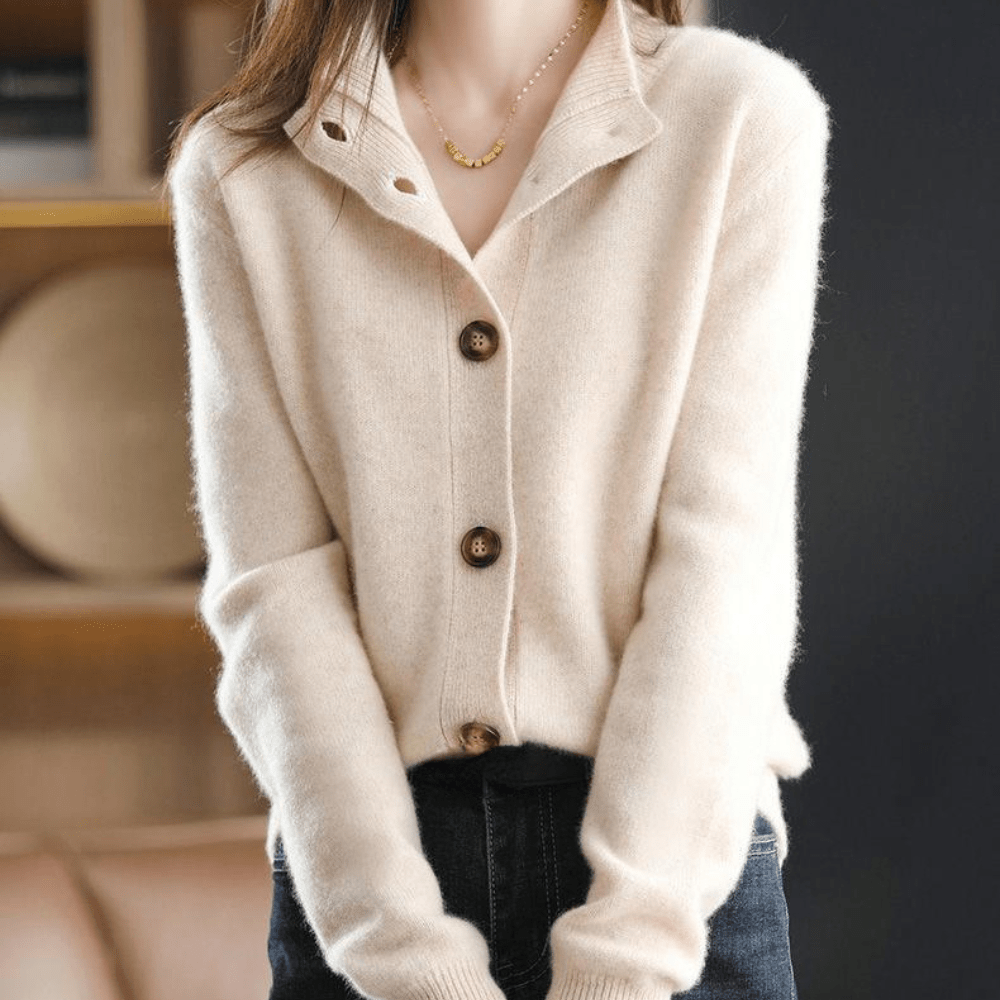 Valencia - Modische bequeme Damen-Strickjacke 1