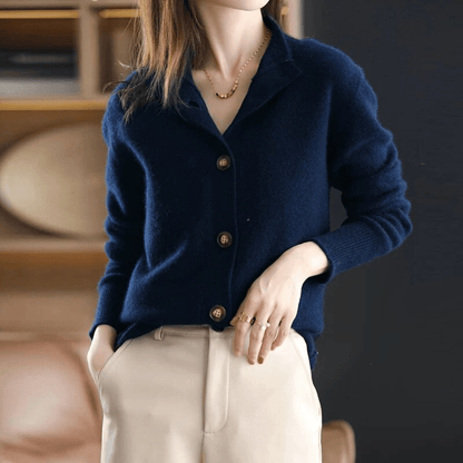 Valencia - Modische bequeme Damen-Strickjacke 4