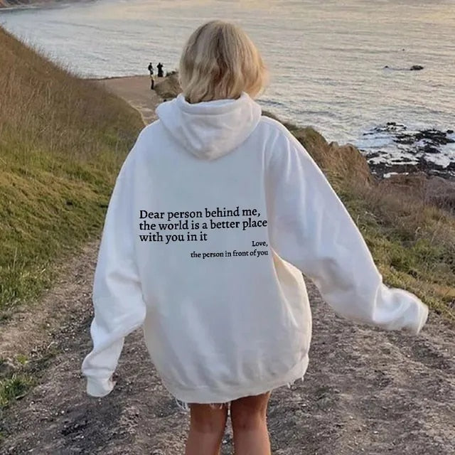 Valencia | 100% Baumwolle Statement Kapuzenpulli 0