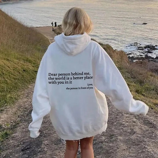 Valencia | 100% Baumwolle Statement Kapuzenpulli 0