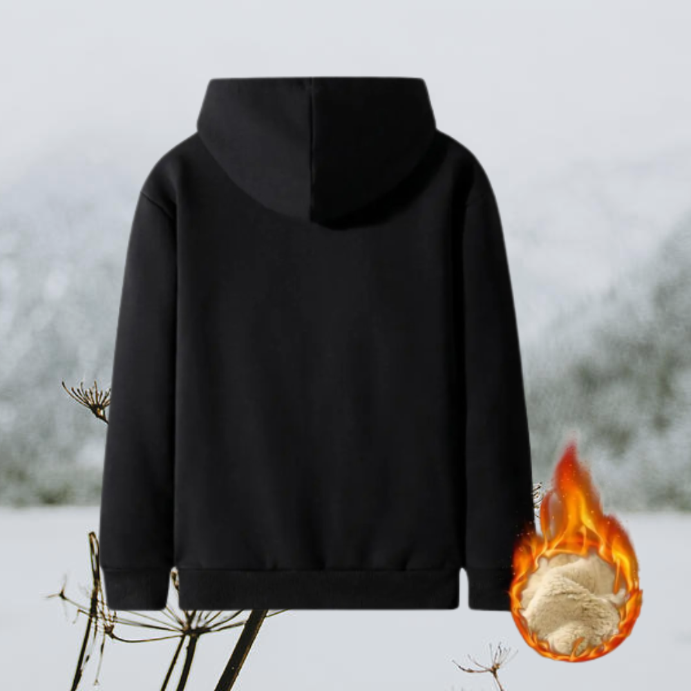 Valentina - Kuschelige Unisex Lammfell Kapuzenjacke 2
