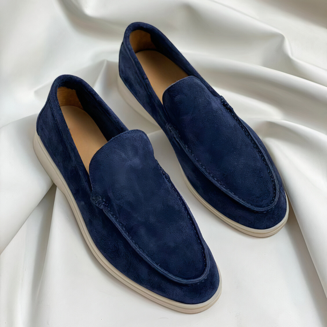 Vintage Herren Leder Loafers 2