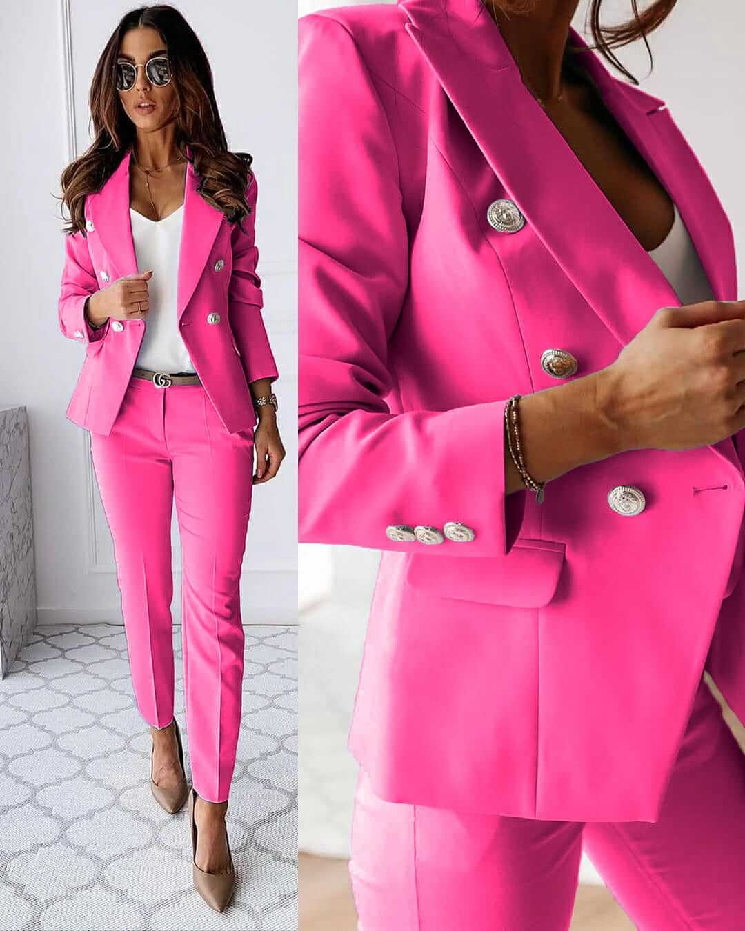 Vivian | Eleganter Hosenanzug mit Jacke & Hose 2