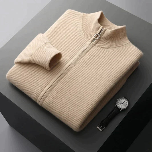 Von - Kuschelige Strickjacke für Männer 0
