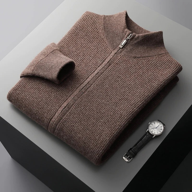Von - Kuschelige Strickjacke für Männer 3