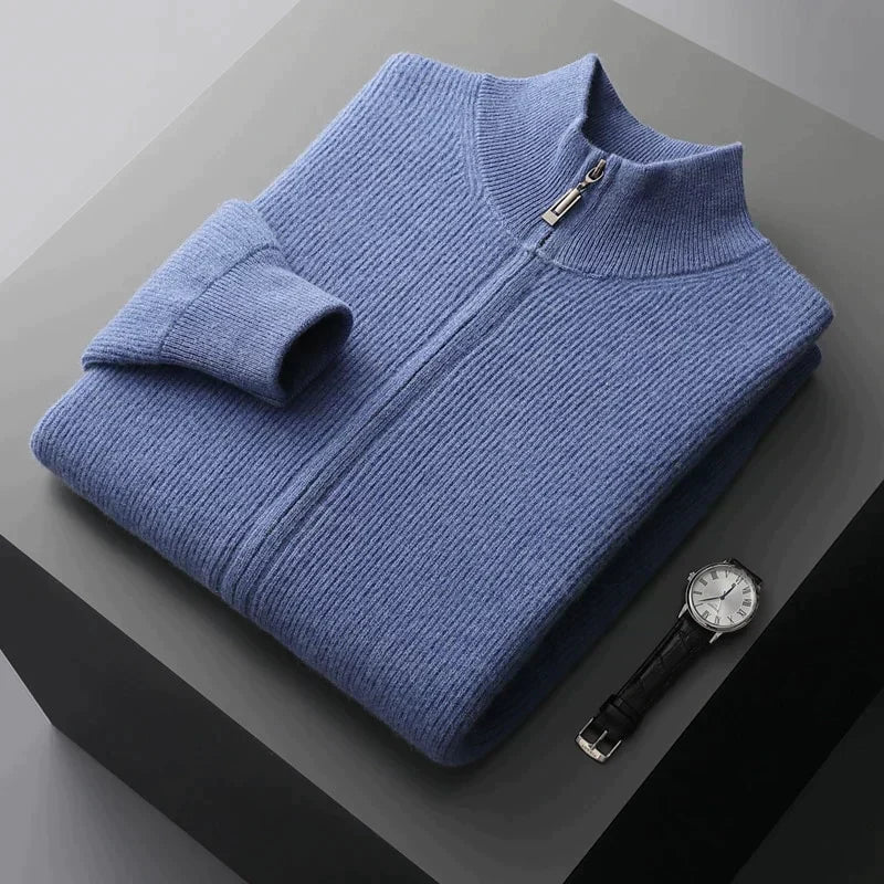 Von - Kuschelige Strickjacke für Männer 5