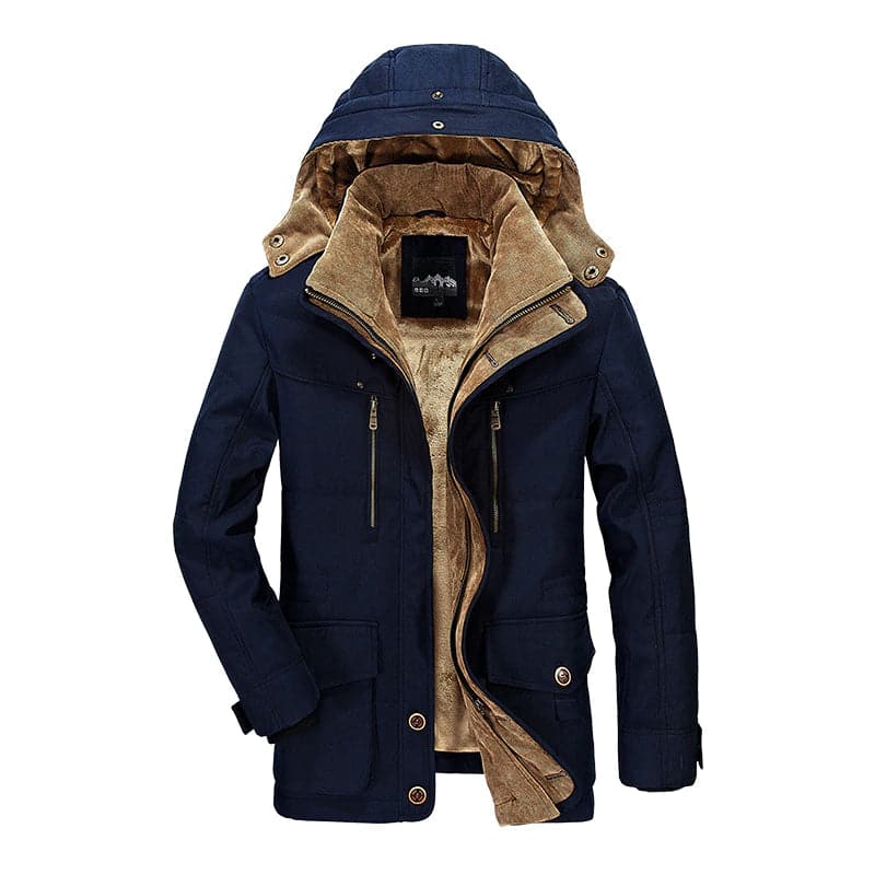 Warme und dicke Winterjacke für Herren 3