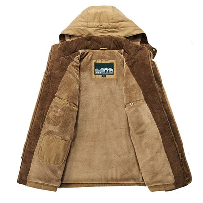 Warme und dicke Winterjacke für Herren 4