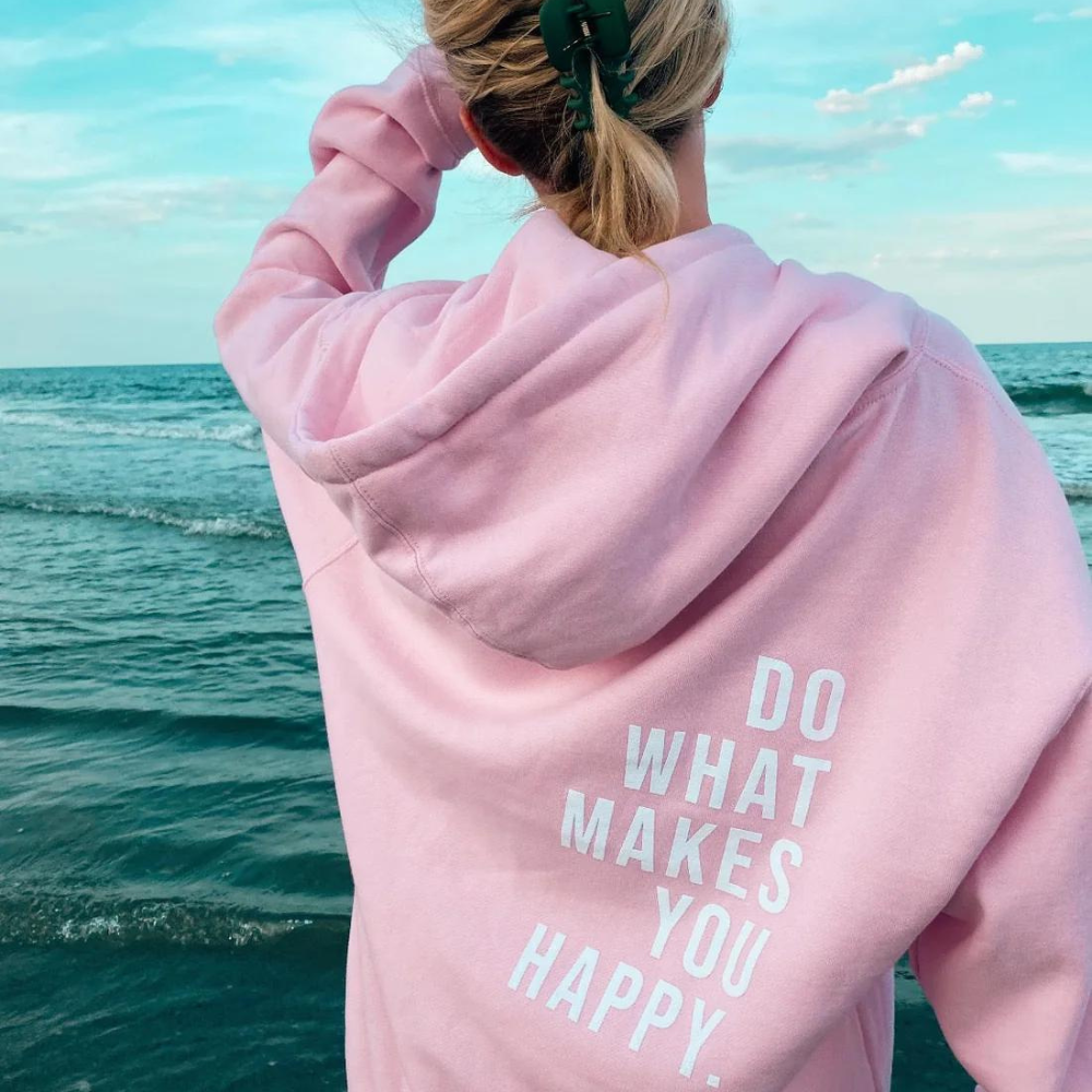 Warmer Baumwoll-Fleece Hoodie mit Kapuze für Damen | Ideal für Winter 0