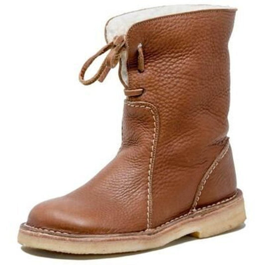Wasserdichte Stiefel mit Wollfutter 0