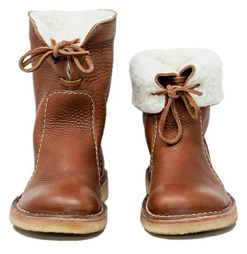 Wasserdichte Stiefel mit Wollfutter 2