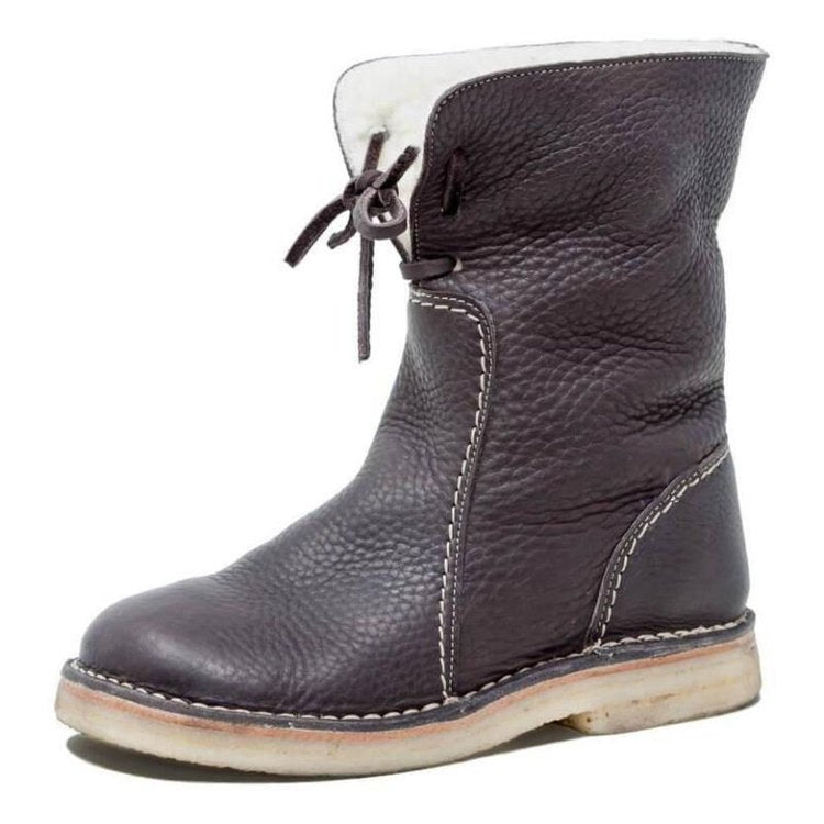 Wasserdichte Stiefel mit Wollfutter 7