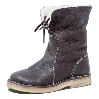 Wasserdichte Stiefel mit Wollfutter 7